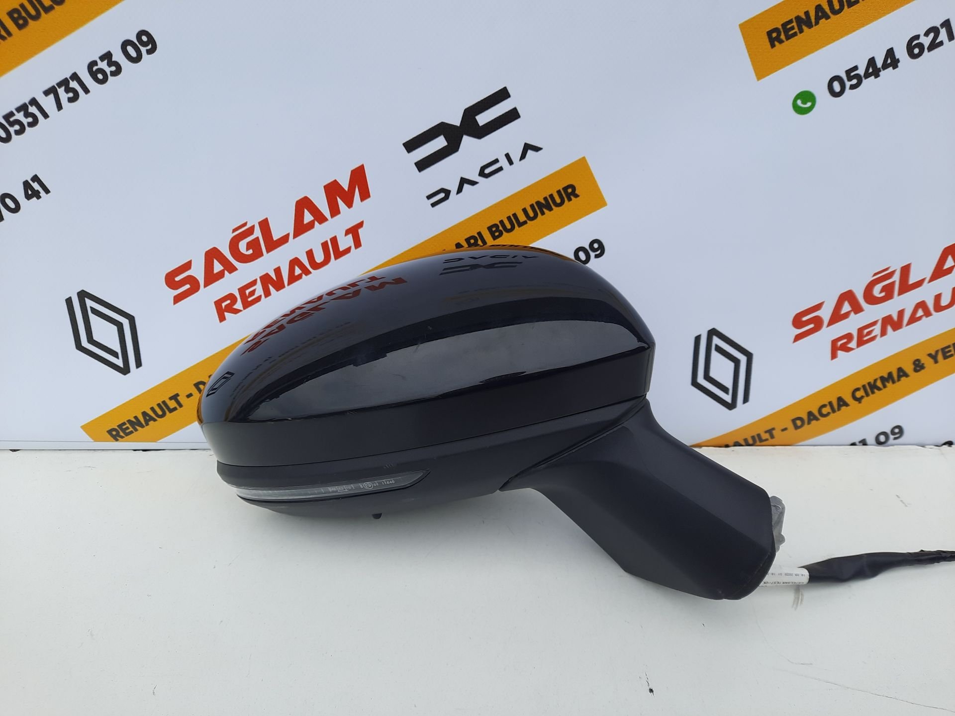 Clio 5 Elle Katlanır Sağ Ayna Çıkma 963011854R Yıldız Siyah