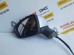 Clio 5 Otomatik Katlanır Sol Ayna 963027553R Platin Gri