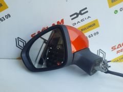 Clio 5 Otomatik Katlanır Sol Ayna 963027553R Mercan Turuncu