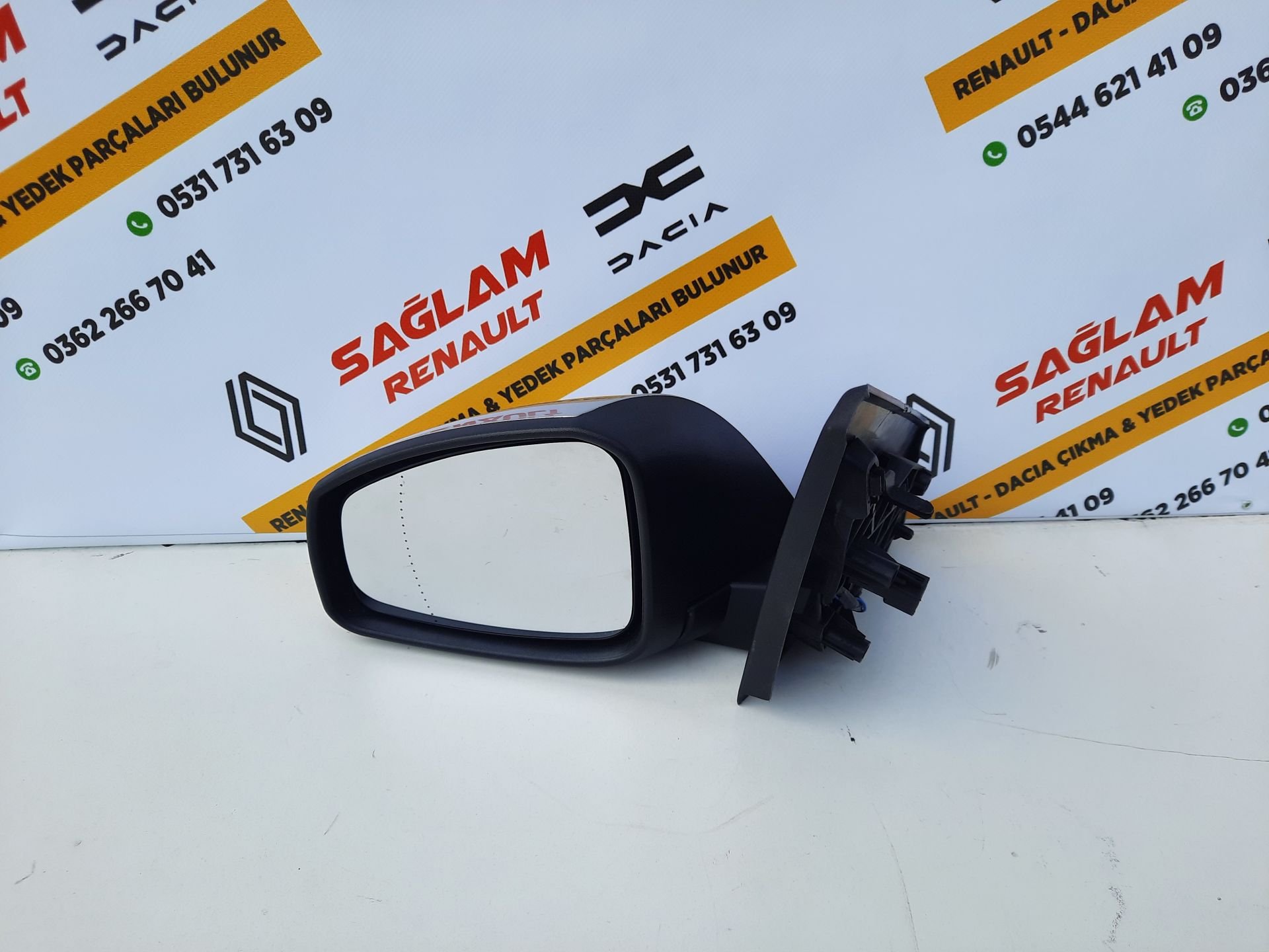 Fluence Otomatik Katlanır Sol Ayna Çıkma 963029473R Platin Gri