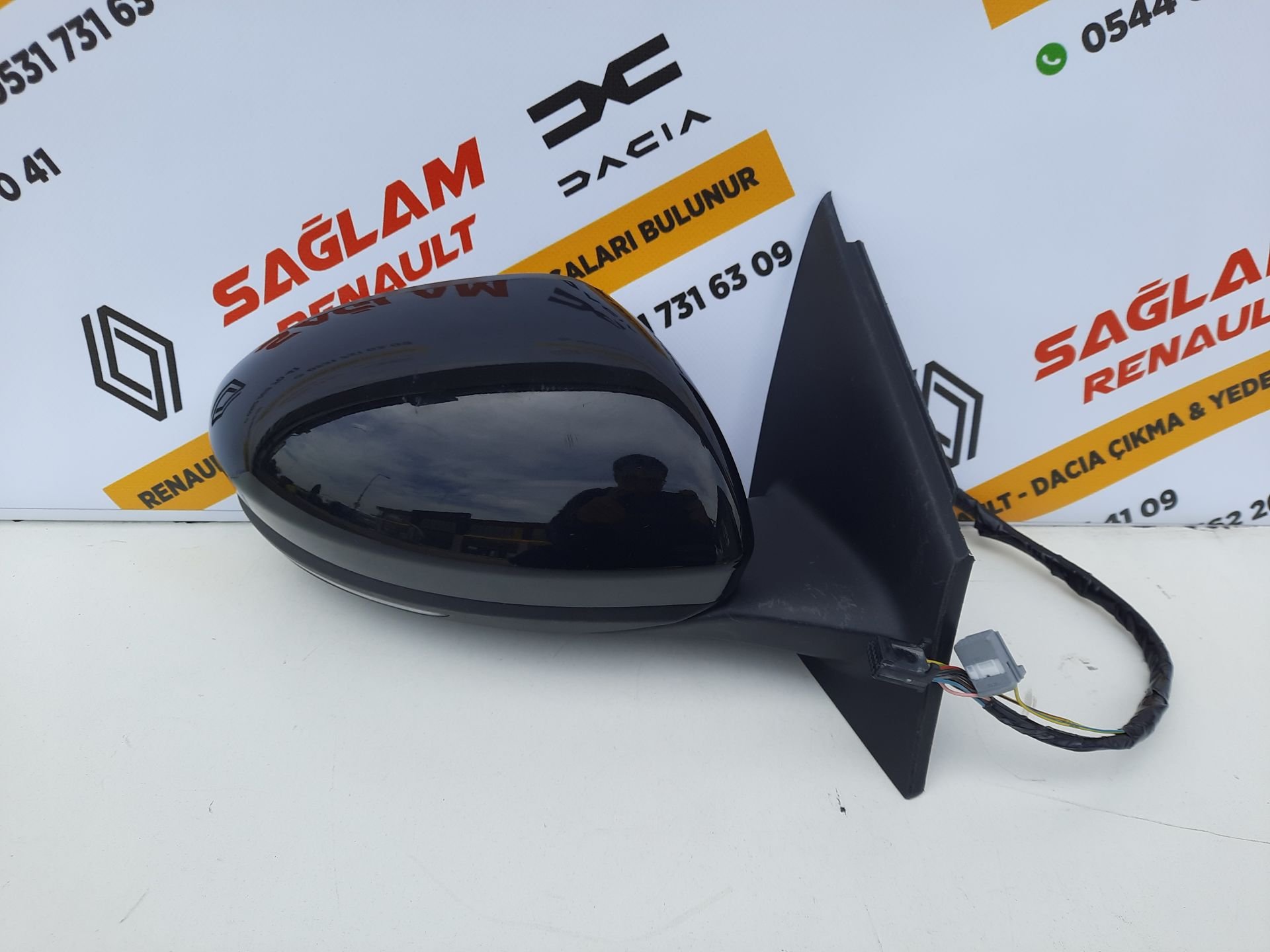 Megane 4 Manuel Elle Katlanır Sağ Ayna Çıkma 963019417R Yıldız Siyah