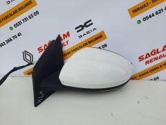 Megane 4 Manuel Elle Katlanır Sol Ayna Çıkma 963027851R Beyaz