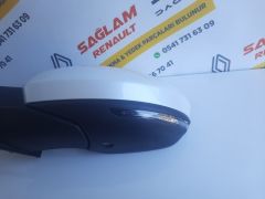 Megane 4 Manuel Elle Katlanır Sol Ayna Çıkma 963027851R Sedef Beyaz