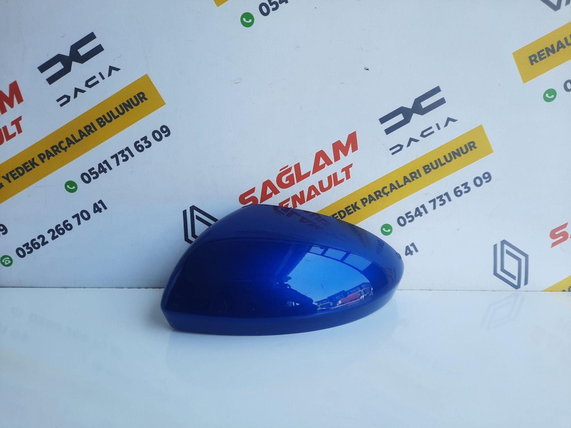 Megane 4 Orijinal Sıfır Sol Ayna Kapağı 963737470R Cosmo Mavi
