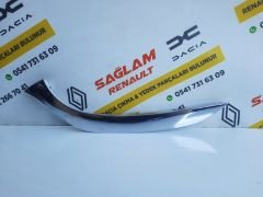 Clio 4 12-16 Sıfır İthal Sol Far Alt Çıtası Far Kaşı Nikelajlı Krom 260E03800R 1438-2348A