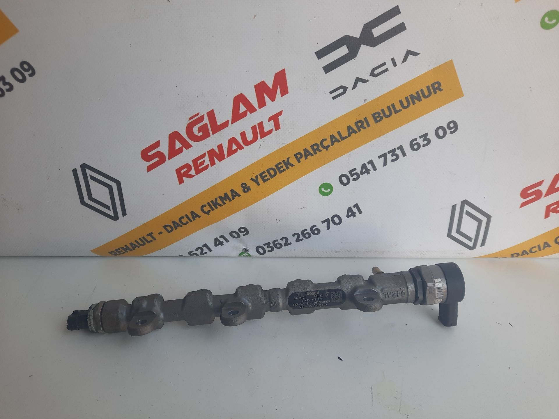 Koleos 1 Dizel Yakıt Ray Hattı Borusu Çıkma H8200610223