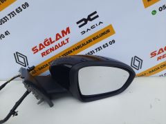 Megane 4 Otomatik Katlanır Sağ Ayna Çıkma 963012196R Yıldız Siyah