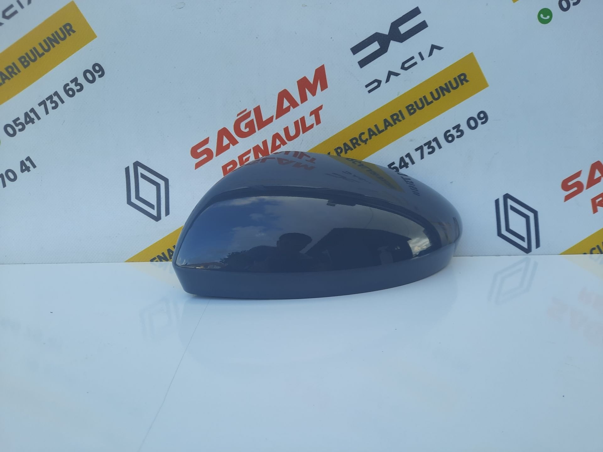 Clio 5 Orijinal Sıfır Sol Ayna Kapağı 963737470R Mineral Gri