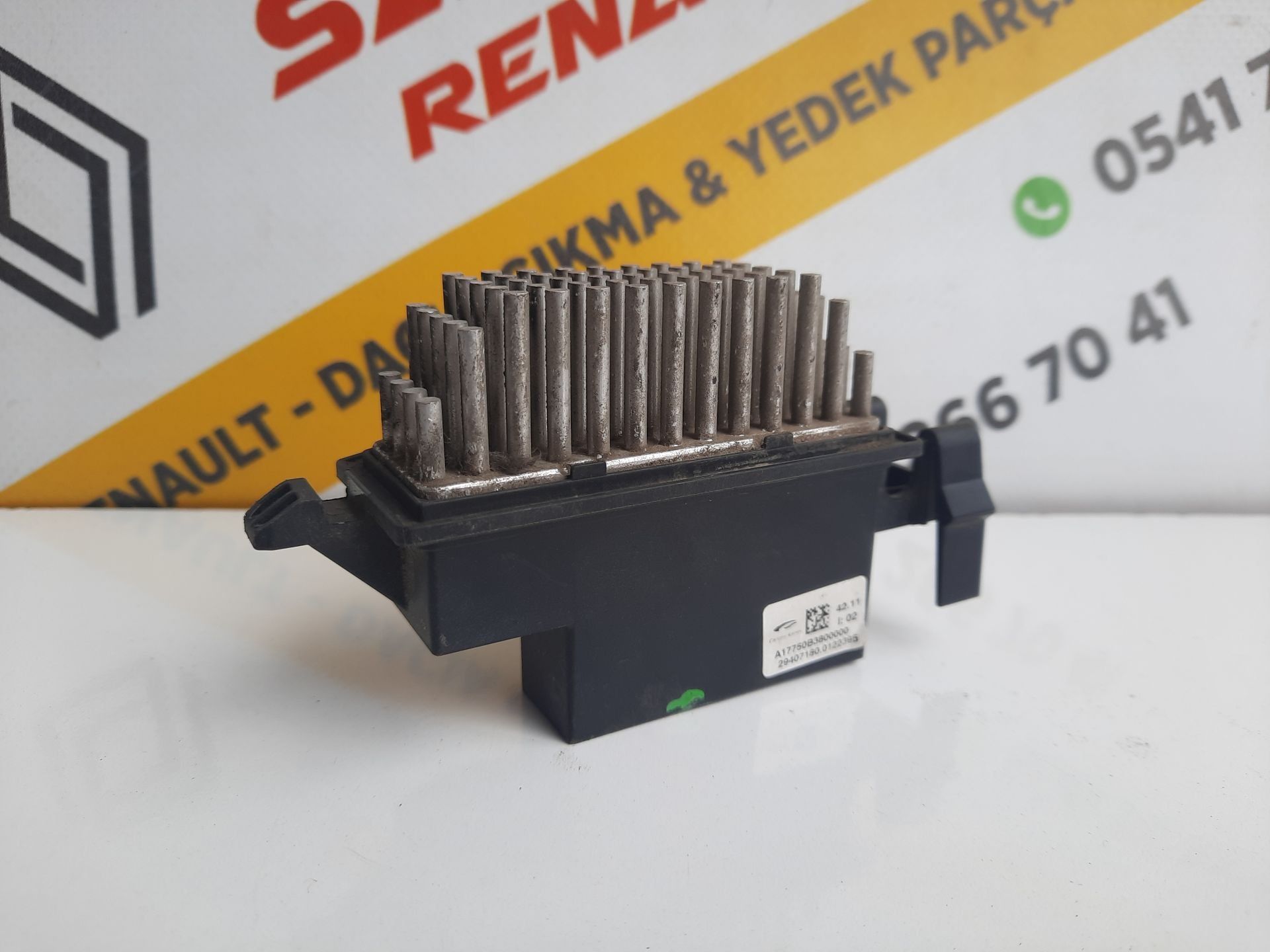 Megane 3 Orijinal Çıkma Kalorifer Rezistansı A17750B3800000