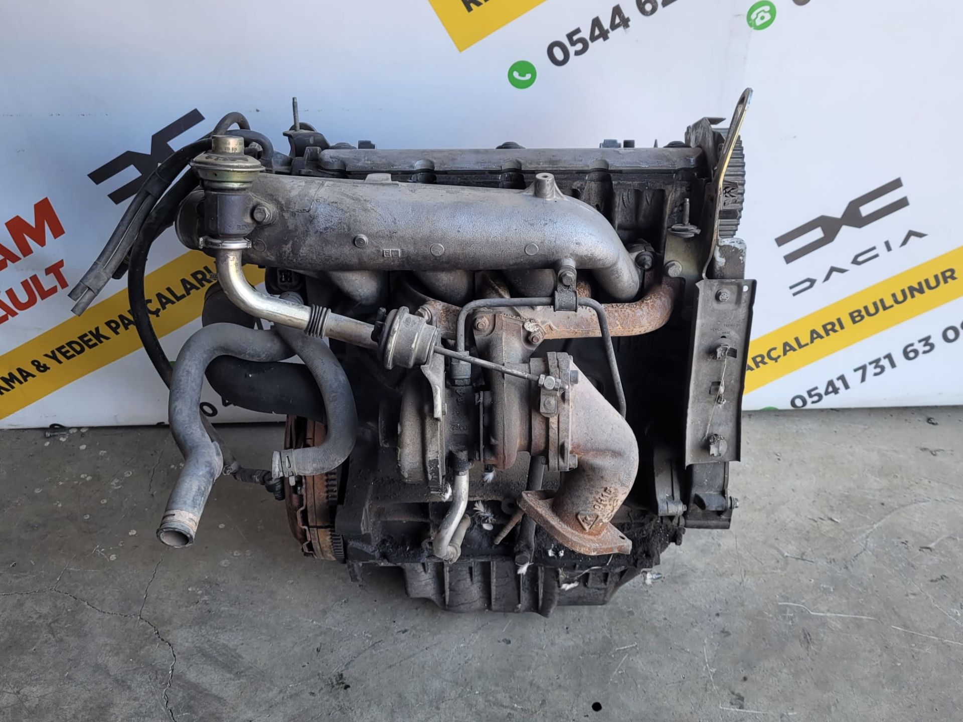 Scenic 1 1.9 dCi 97 hp Orijinal Çıkma Muhayyer Komple Motor f9qc