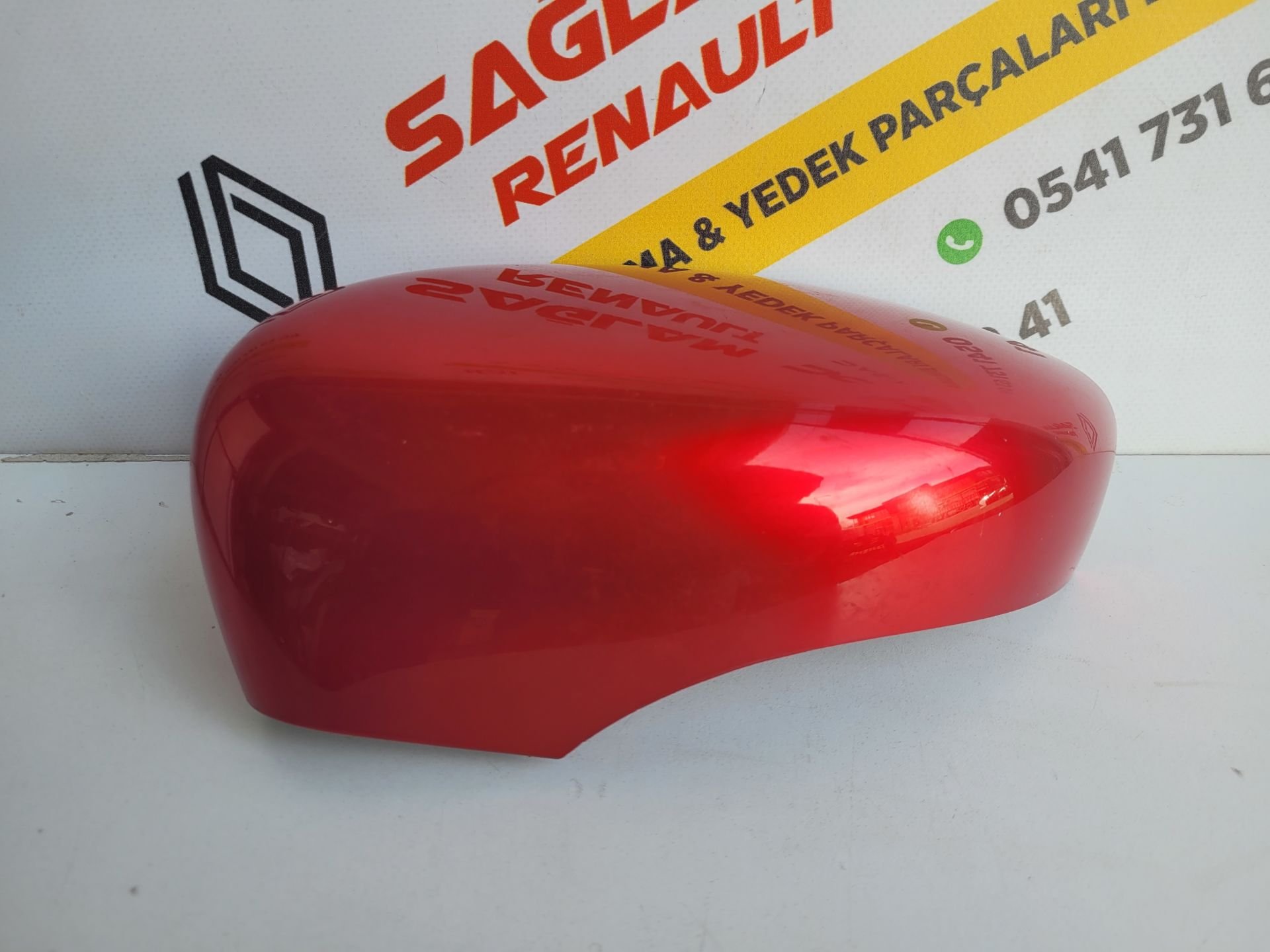 Clio 4 Çıkma Sol Ayna Kapağı Alev Kırmızı 963744932R