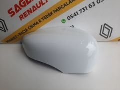 Clio 4 Captur Orijinal Çıkma Sağ Ayna Kapağı Beyaz 963740425R