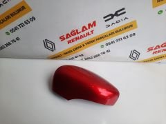 Clio 4 Captur Orijinal Çıkma Sol Ayna Kapağı Kırmızı 963734621R