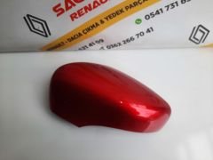 Clio 4 Captur Orijinal Çıkma Sol Ayna Kapağı Kırmızı 963734621R