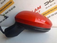 Clio 5 Orijinal Çıkma Otomatik Katlanır Sol Ayna Mercan Turuncu 963027553R