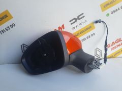 Clio 5 Orijinal Çıkma Elle Katlanır Sol Ayna Mercan Turuncu 963027553R